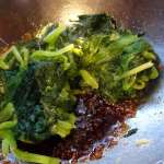 Salade d&rsquo;épinards chinois 12