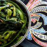 Salade d&rsquo;épinards chinois