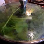 Salade d&rsquo;épinards chinois 4