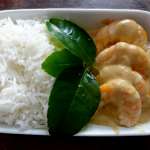 Crevettes aux feuilles de citronnier 0