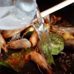 Crevettes aux feuilles de citronnier 3