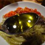Salade d&rsquo;aubergines, poivrons, oignons 10