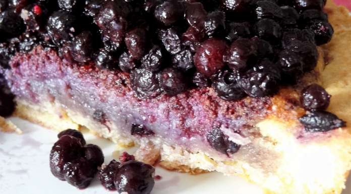 Tarte aux myrtilles