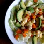 Salade de patates douces rôties 0