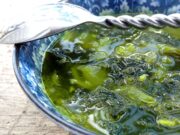 Soupe rhubarbe épinards – Chin hin (Birmanie)