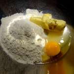 Tarte amandine poire chocoletti 1