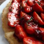 Tarte aux fraises à la menthe 9