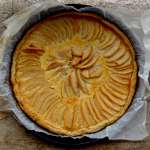 Tarte aux pommes à la crème