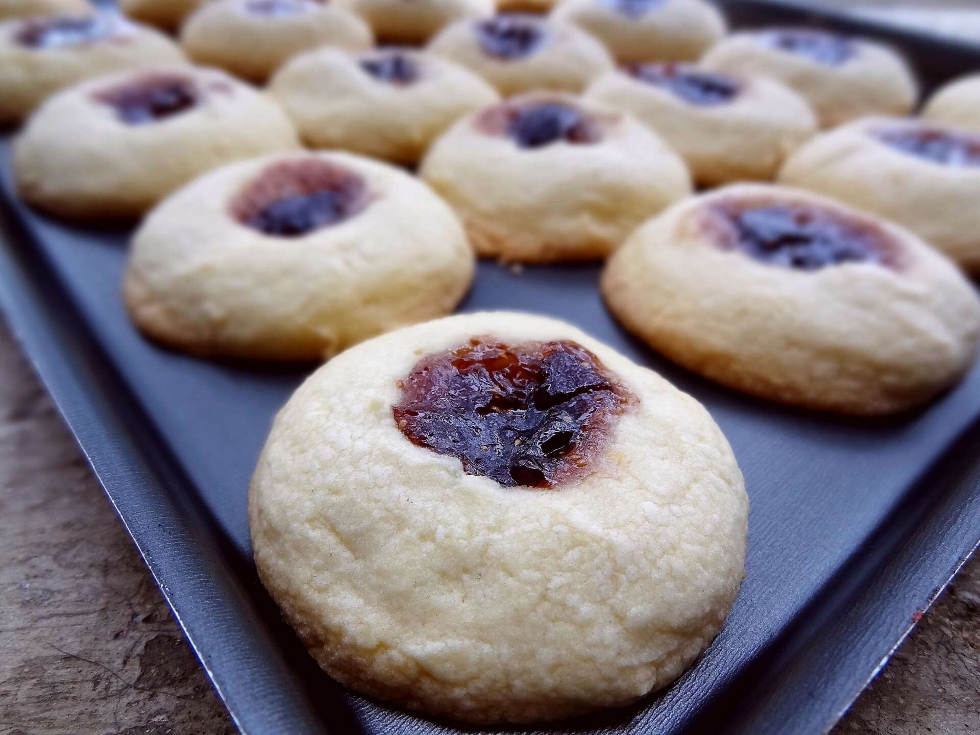 recettes australiennes biscuits jam drops