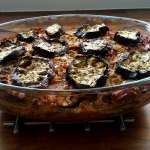 Gratin d&rsquo;aubergines à l&rsquo;agneau