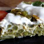 Omelette aux haricots verts 0