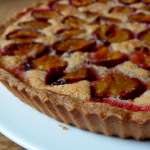 Tarte noisettine aux quetsches