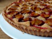 Tarte noisettine aux quetsches