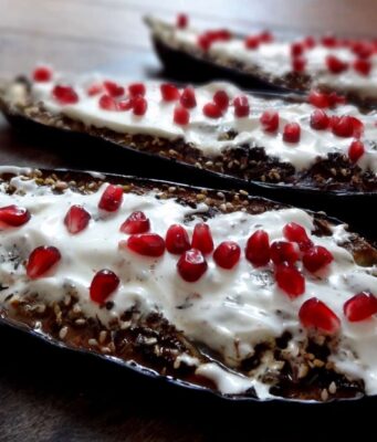 Aubergines façon Yotam Ottolenghi (Israël)