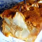 Entremets aux poires et caramel au beurre salé
