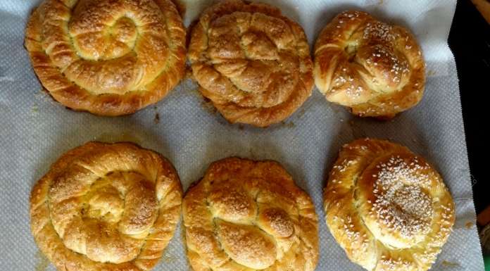 brioche feuilletée torsadée