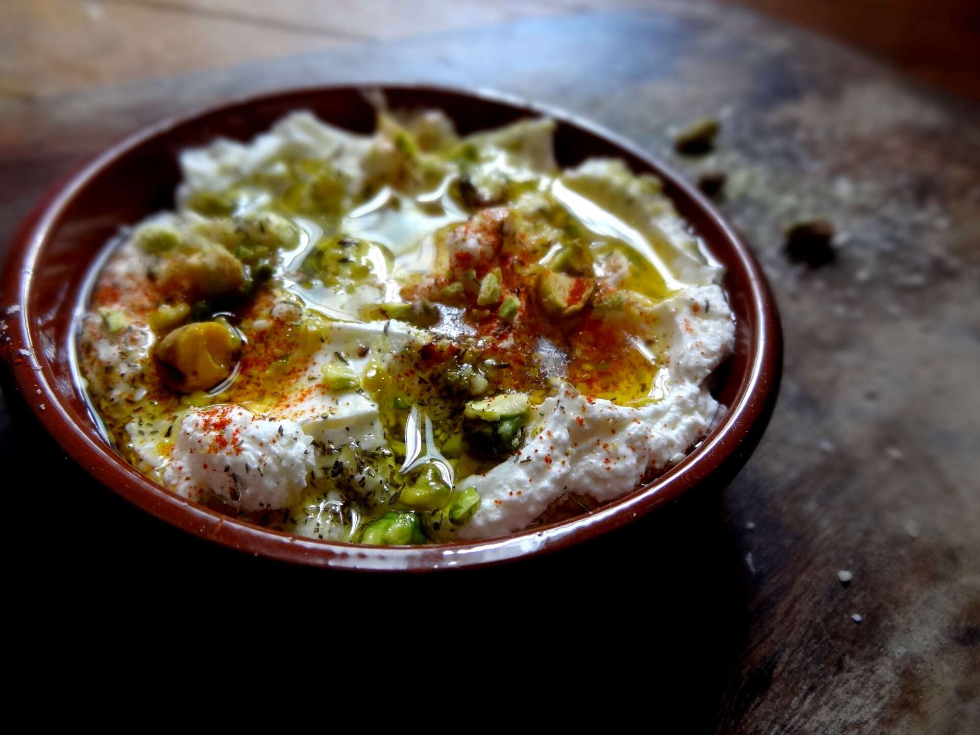 recettes palestiniennes labneh yaourt aux graines et aux épices