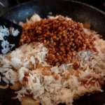 Riz et lentilles aux oignons 4
