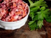 Salade de pommes de terre et betteraves – Ensalada de papas (Panama)