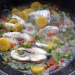Soupe de poisson à la banane