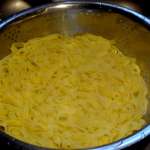Tagliatelles girolles sauce crème à l&rsquo;amaretto 11