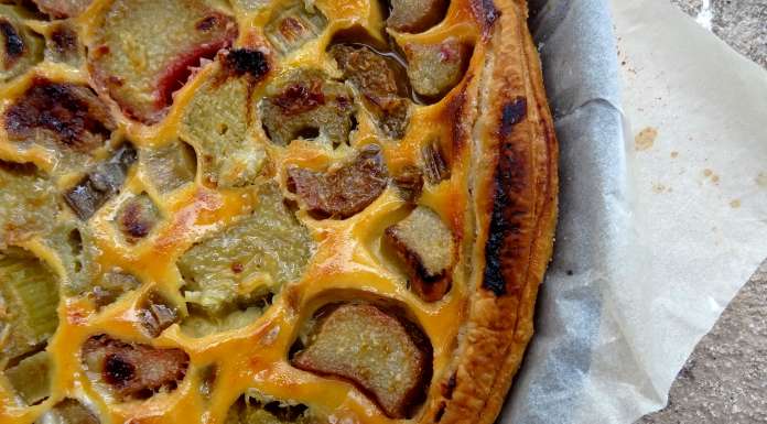 tarte à la rhubarbe