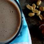 Chocolat chaud aux cacahuètes
