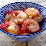 Crevettes au caramel