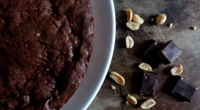 Gâteau chocolat et beurre de cacahuète