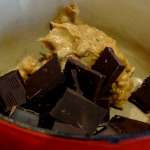 Gâteau au chocolat et beurre de cacahuète 1