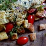 Omelette aux fanes de radis 0