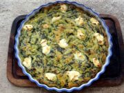 Polenta gratinée aux épinards – Byrek Misri (Albanie)