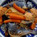 Riz aux poissons et légumes