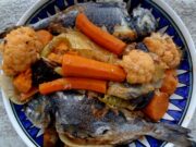 Riz aux poissons et légumes – Thiéboudiène (Mauritanie)