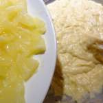 Gâteau bananes noix de coco ananas 8