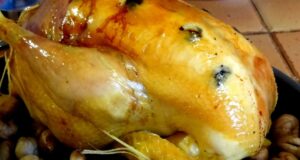 Poularde truffée et farcie