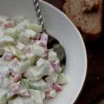 Salade de concombre slovène