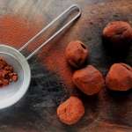 Truffes à la châtaigne et rhum