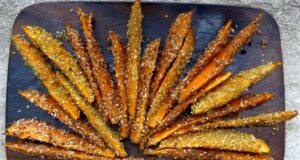 Wedges de patates douces aux graines (Niger)