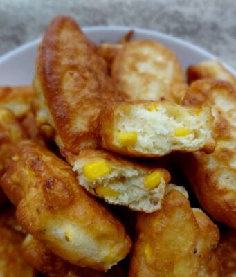 Beignets de maïs – Corn fritters (Guyana)