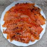 Gravlax au thé fumé orange amère 0