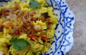 Riz au yaourt, épices et noix – Nasi biryani (Brunei)