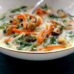 Soupe expresse aux moules 0