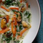 Soupe expresse aux moules
