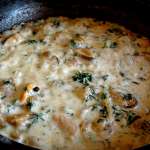 Crevettes et moules à la crème aux herbes 8