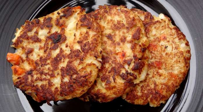 galettes de chou fleur et carottes