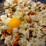 Galettes de chou fleur et carottes 9