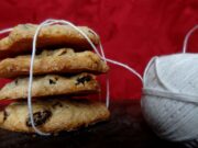 Biscuits crème fraîche raisins secs
