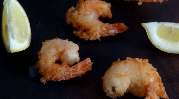 beignets de crevettes à la noix de coco