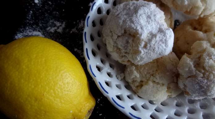 biscuits craquelés au citron